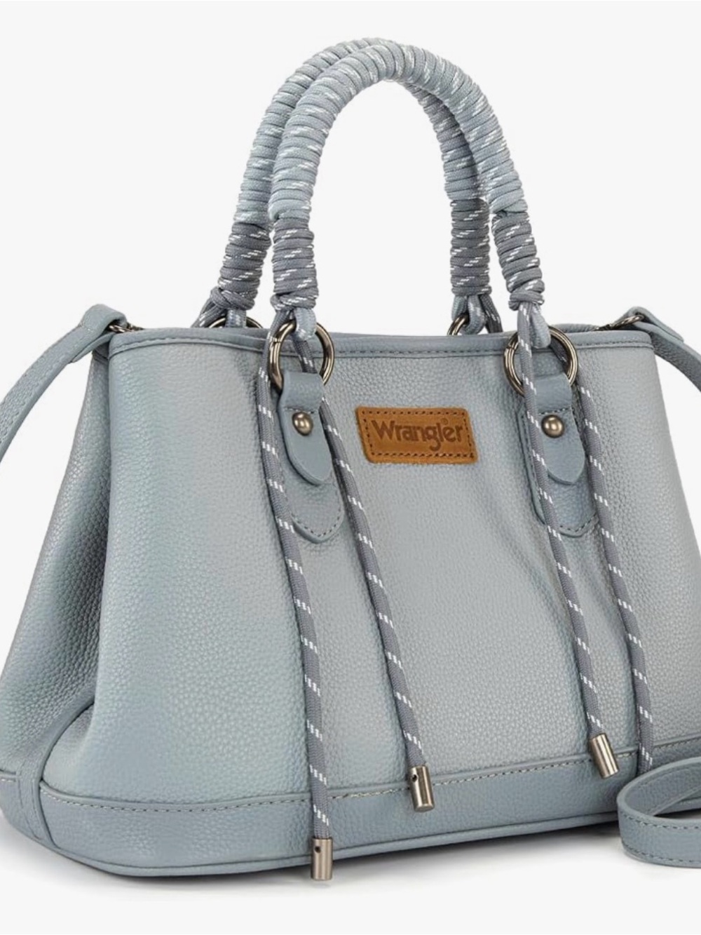 Wrangler Light Blue Women's Satchel Bag